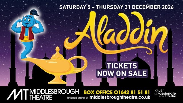 Aladdin Christmas Pantomime in Middlesbrough