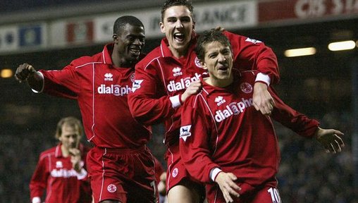Premier League's new service allows a trip through memory lane of Middlesbrough's golden years