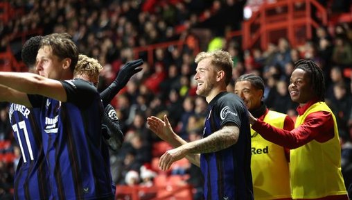 The Middlesbrough player Kim Hellberg picked out as 'one of the best' over his three games