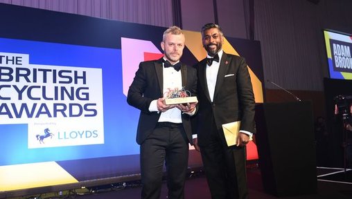 Hartlepool volunteer 'overwhelmed' to win national cycling award