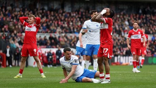Smash and grab for Portsmouth but Middlesbrough only have themselves to blame in defeat
