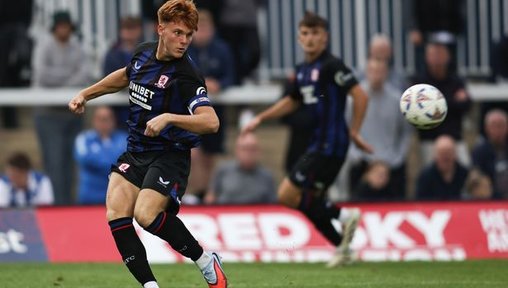 Middlesbrough midfielder's big-year focus as he confirms injury ends his season prematurely