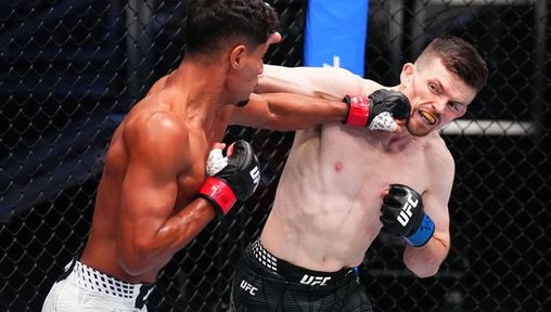 Teesside fighter Harry Hardwick suffers horrific broken jaw injury in UFC Vegas defeat