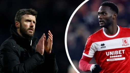 Michael Carrick responds to Emmanuel Latte Lath sale as Middlesbrough's stance emerges
