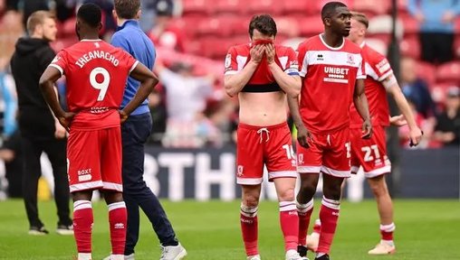 It's not hard to pinpoint this moment as when it started to go wrong for Middlesbrough